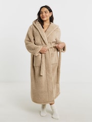 Simply Be Natural Pretty Secrets Teddy Midi Gown - Image 1 of 4