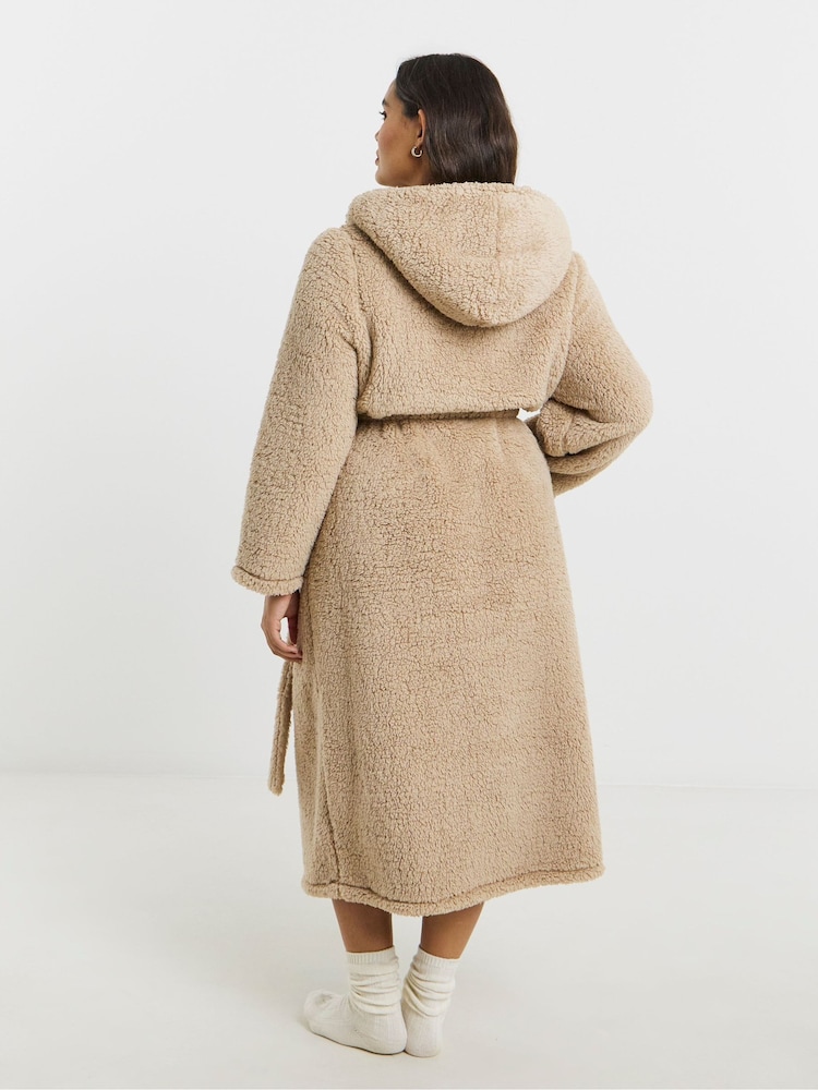 Simply Be Natural Pretty Secrets Teddy Midi Gown - Image 2 of 4