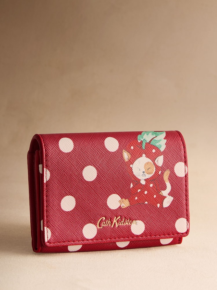 Cath Kidston Red Spot Card Holder - Image 1 of 3 Cath Kidston Red Spot Card Holder - Image 1 of 3