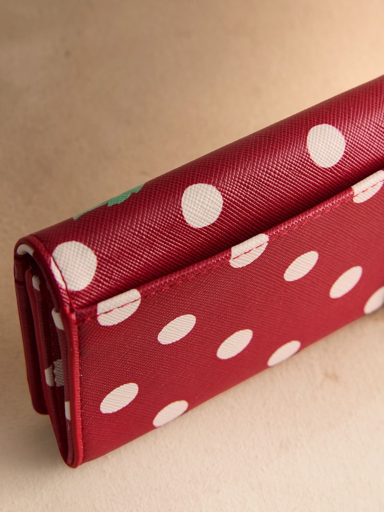 Cath Kidston Red Spot Card Holder - Image 2 of 3 Cath Kidston Red Spot Card Holder - Image 2 of 3