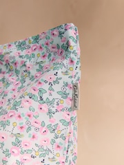 Cath Kidston Green Ditsy Floral Tennis Print Large Foldaway Tote - Image 4 of 4