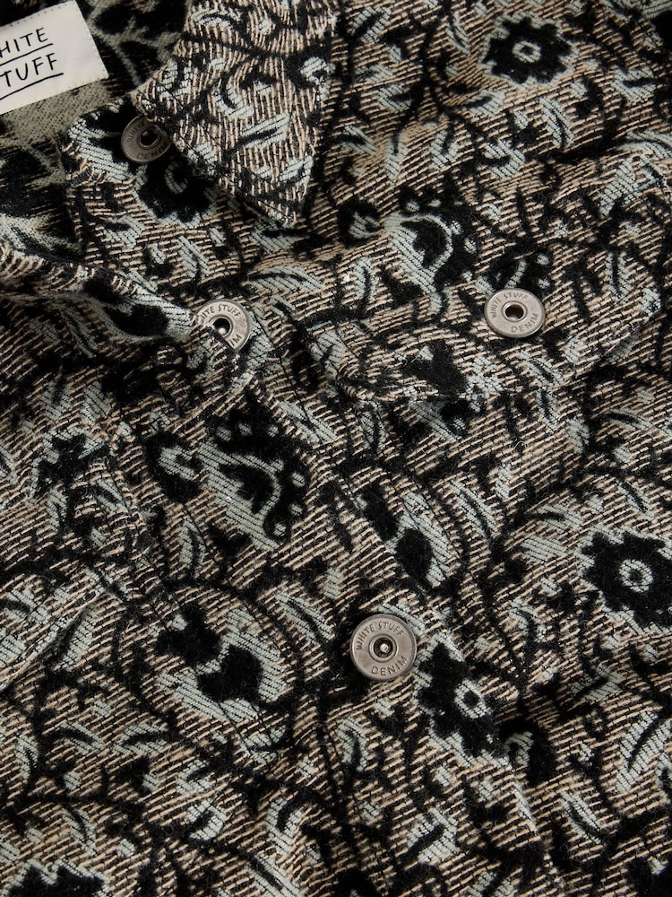 White Stuff Grey Esme Jacquard Jacket - Image 6 of 6 White Stuff Grey Esme Jacquard Jacket - Image 6 of 6