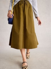 White Stuff Tilly Cord Midi Skirt - Imagem 2 de 6