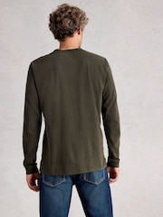 White Stuff Green Accleton Long Sleeve T-Shirt - Image 2 of 6