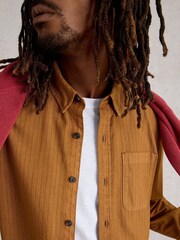 White Stuff Brown Bruton Stripe Shirt - Image 4 of 6