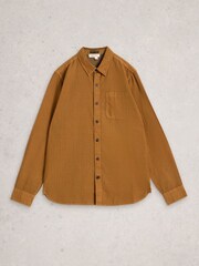 White Stuff Brown Bruton Stripe Shirt - Image 5 of 6