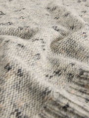 White Stuff White Mono Nep Roll Neck Jumper - Image 6 of 6