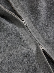 White Stuff Grey Boucle Gilet - Image 6 of 6