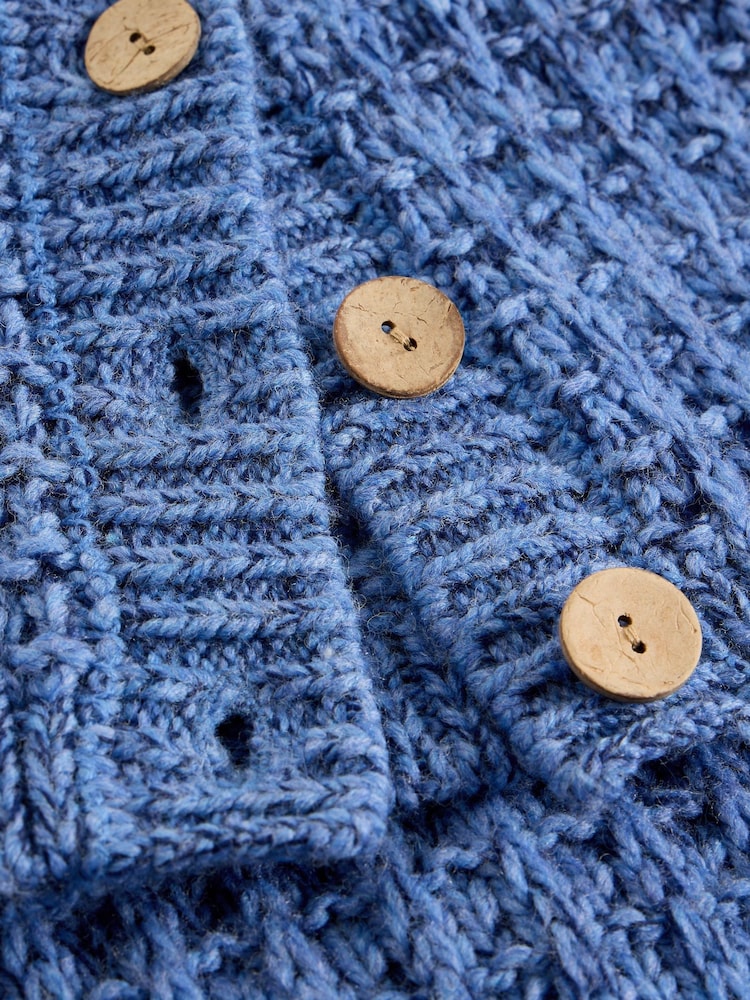 White Stuff Blue Maxine Button Tank - Image 6 of 6 White Stuff Blue Maxine Button Tank - Image 6 of 6