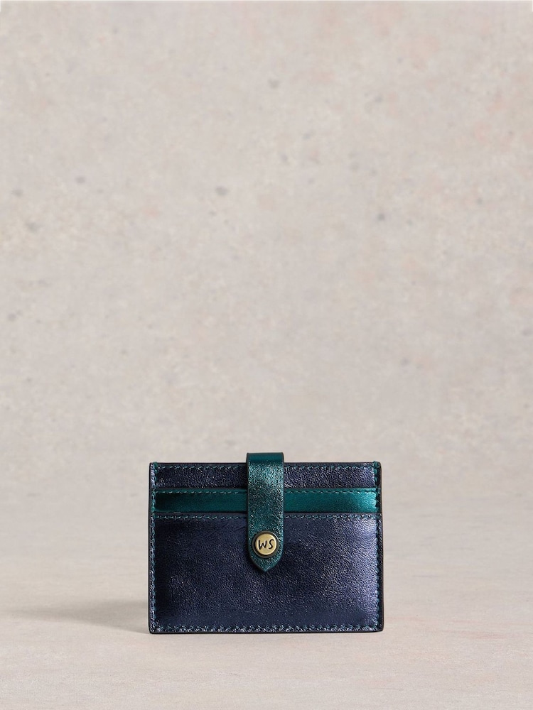 White Stuff Metallic Cari Card Holder - Image 1 of 2