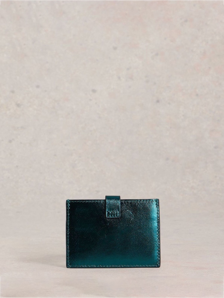 White Stuff Metallic Cari Card Holder - Image 2 of 2