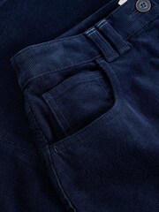 White Stuff Blue Quinn Cord Midi Skirt - Image 6 of 6