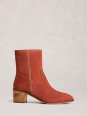 White Stuff Izzy Suede Ankle Boots - Imagem 1 de 4