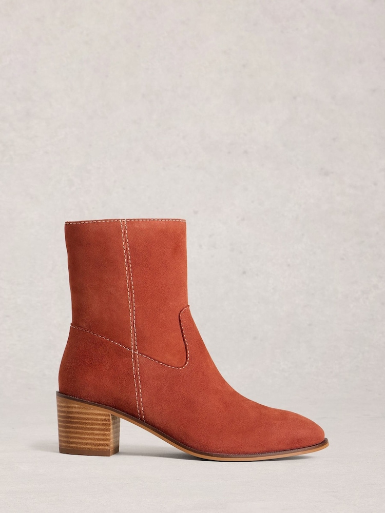 White Stuff Izzy Suede Ankle Boots - Imagem 1 de 4