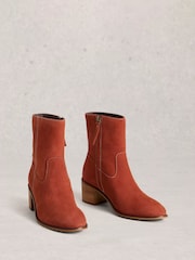 White Stuff Izzy Suede Ankle Boots - Imagem 2 de 4