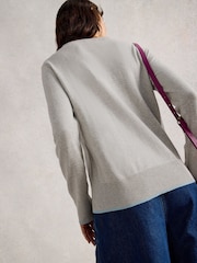 White Stuff Grey Katie Jumper - Image 2 of 6