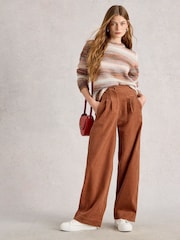 White Stuff Natural Sabrina Spacedye Jumper - Image 1 of 6
