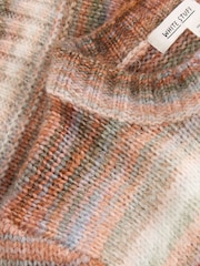 White Stuff Natural Sabrina Spacedye Jumper - Image 6 of 6