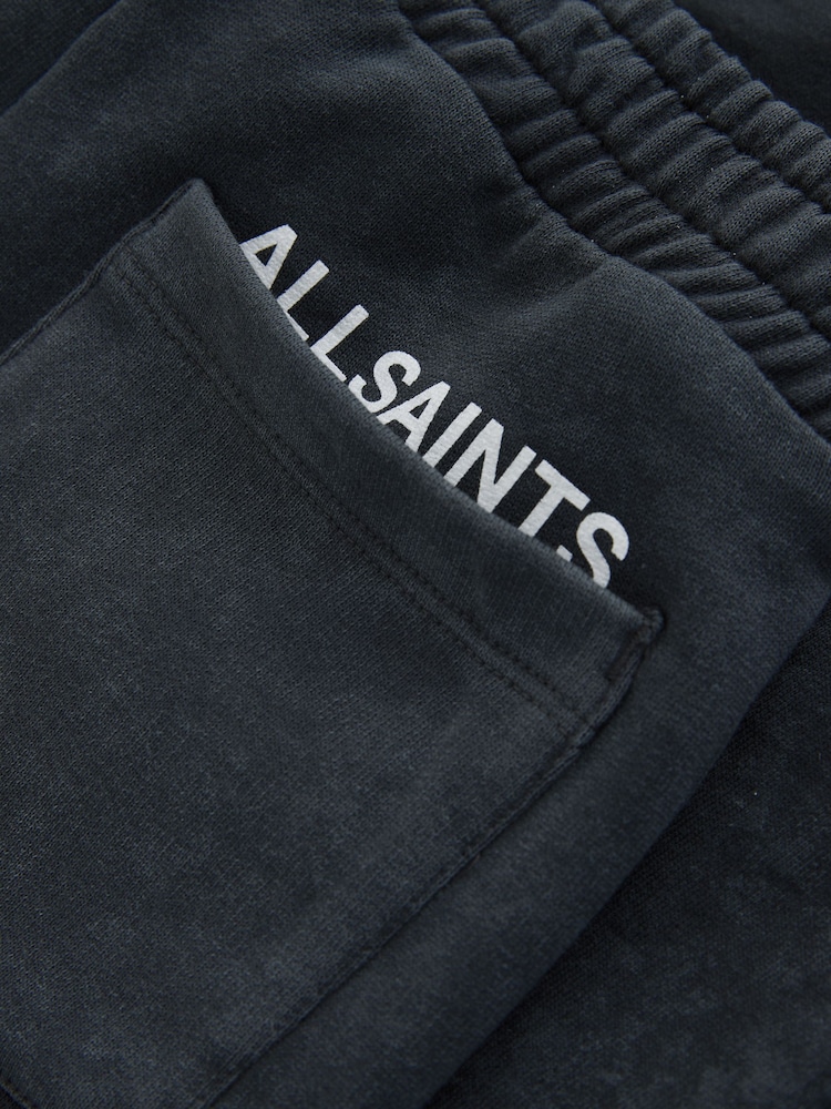 Washed Charcoal Grey - smALLSAINTS Underground T-Shirt and Sweat Shorts Set - Imagen 6 de 6