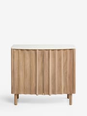Mid Natural Santa Fe Mango Wood Small Sideboard - Image 8 of 12