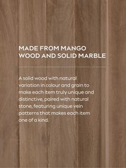 Mid Natural Santa Fe Mango Wood Large Sideboard - Image 13 of 13