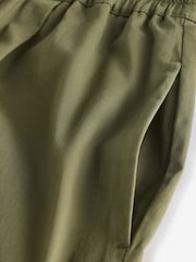 Weekend MaxMara Green Golfo Loose Fit Elasticated Trousers - Image 12 of 12