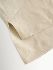 Weekend MaxMara Natural Capo Linen Straight Fit Shirt - Image 4 of 6