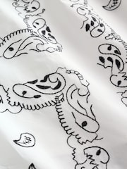 Weekend MaxMara White Caravan Bandana Embroidered Midi Skirt - Image 5 of 5