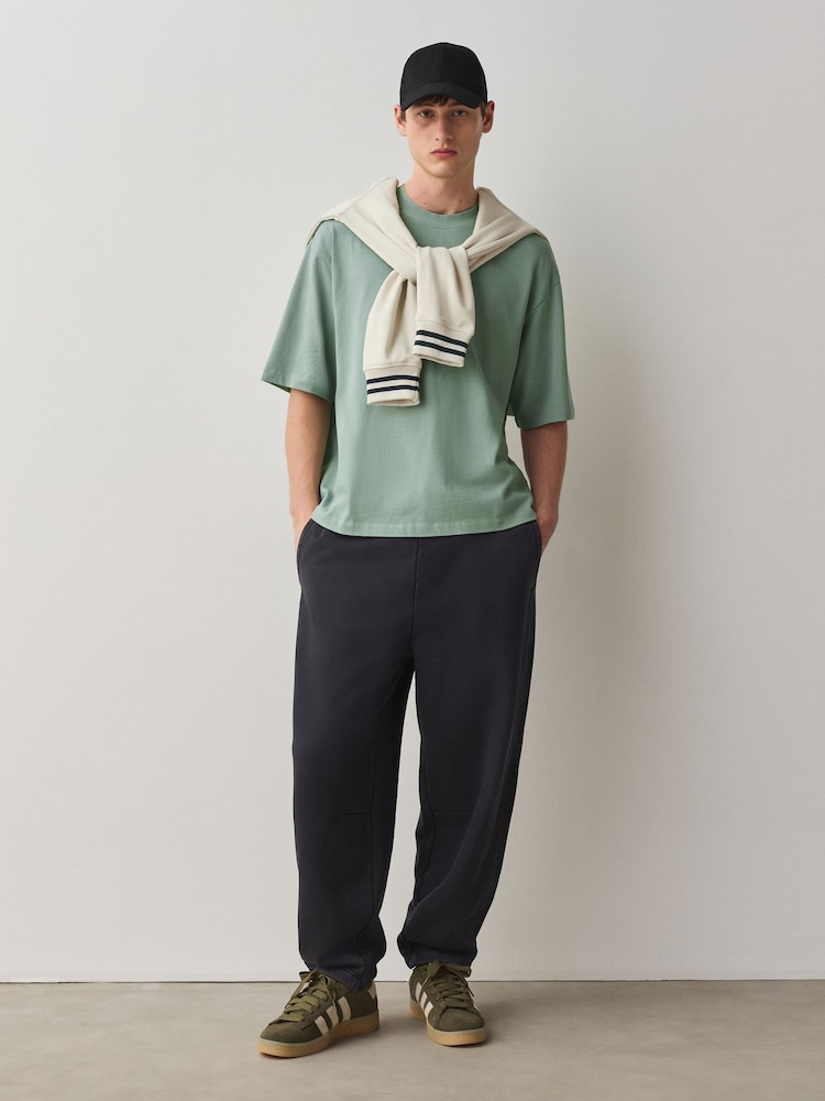 Salvia verde - Cuadrado - Camiseta de peso pesado - Imagen 2 de 7