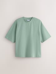 Salvia verde - Cuadrado - Camiseta de peso pesado - Imagen 5 de 7