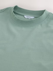 Salvia verde - Cuadrado - Camiseta de peso pesado - Imagen 6 de 7