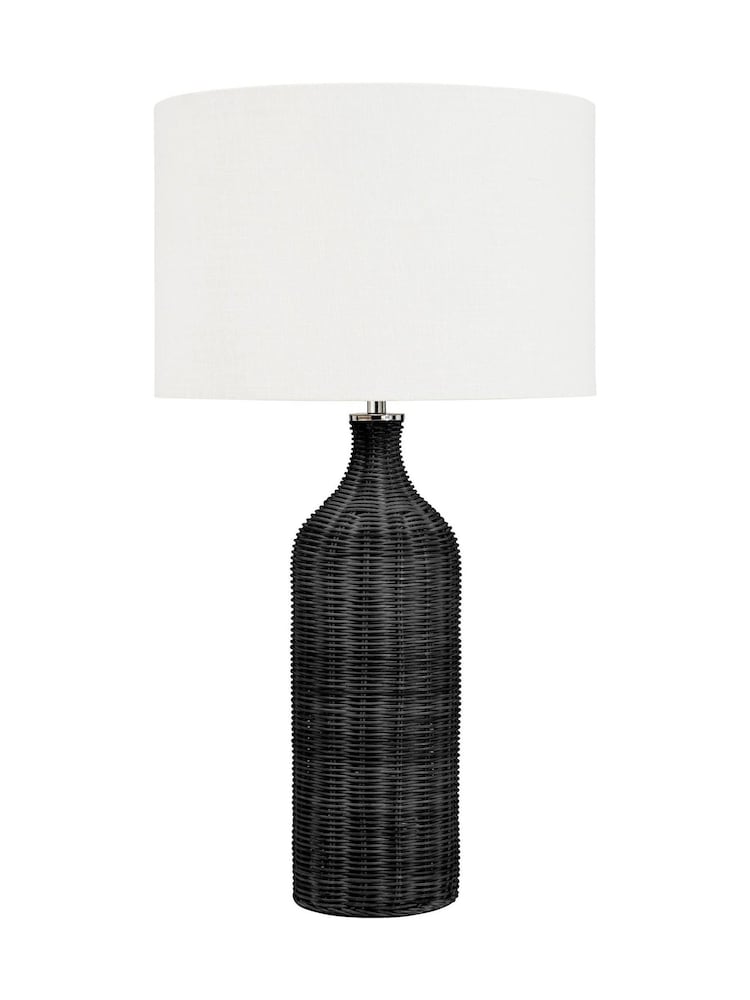 Pacific Dark Brown Rattan Bottle Table - Image 6 of 6