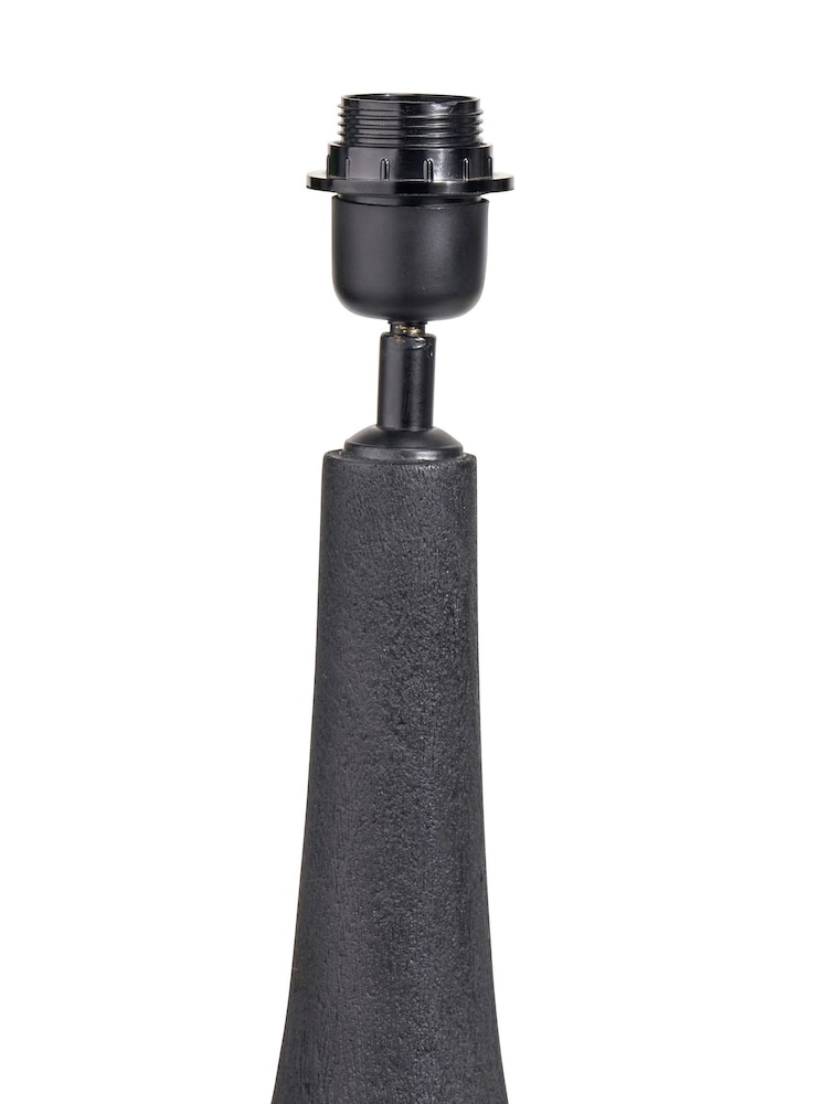 Pacific Black Corella Mango Wood Curved Table - Image 5 of 5