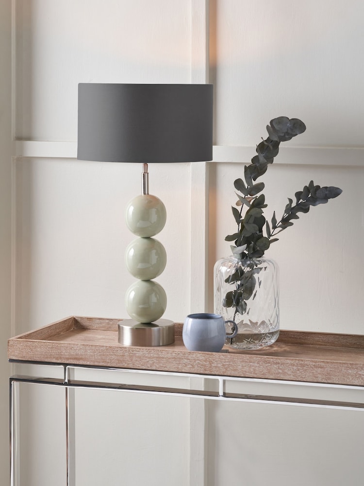 Pacific Sage Sofia Enamel 3 Ball Table - Image 1 of 5 Pacific Sage Sofia Enamel 3 Ball Table - Image 1 of 5