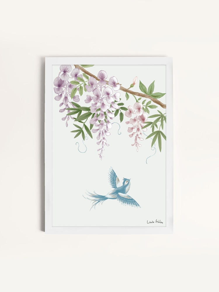 Laura Ashley White Rowsham Garden Medium Frame - Image 2 of 4