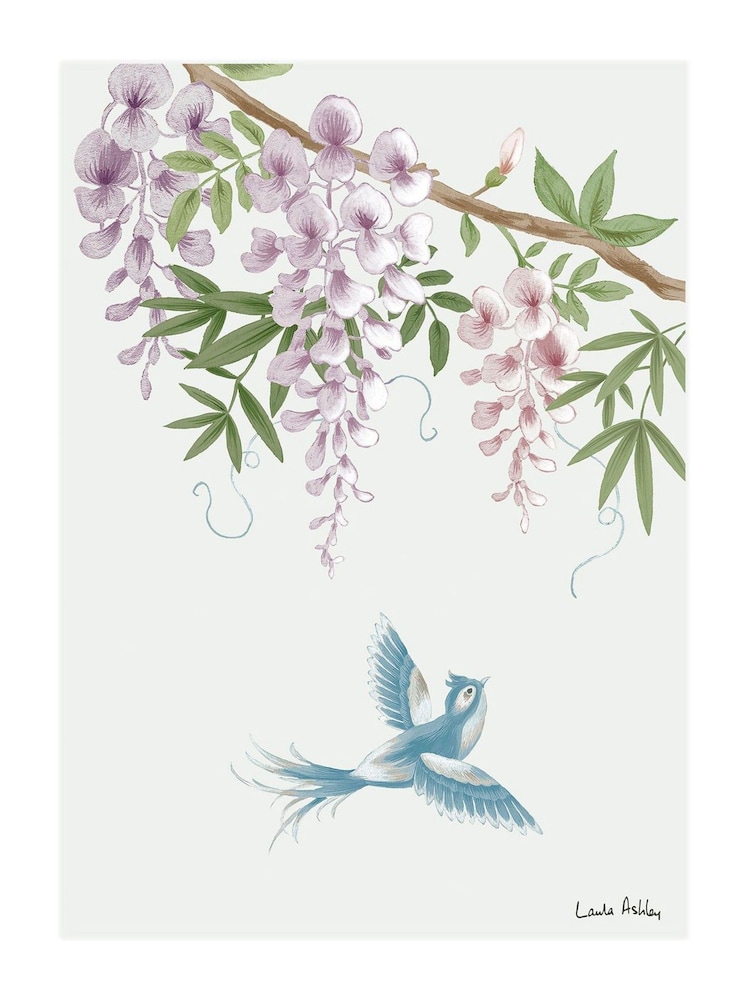 Laura Ashley White Rowsham Garden Medium Frame - Image 4 of 4