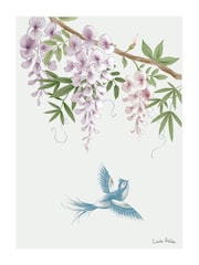 Laura Ashley Blue Rowsham Garden 73 x 103 cm Small Frame - Image 4 of 4