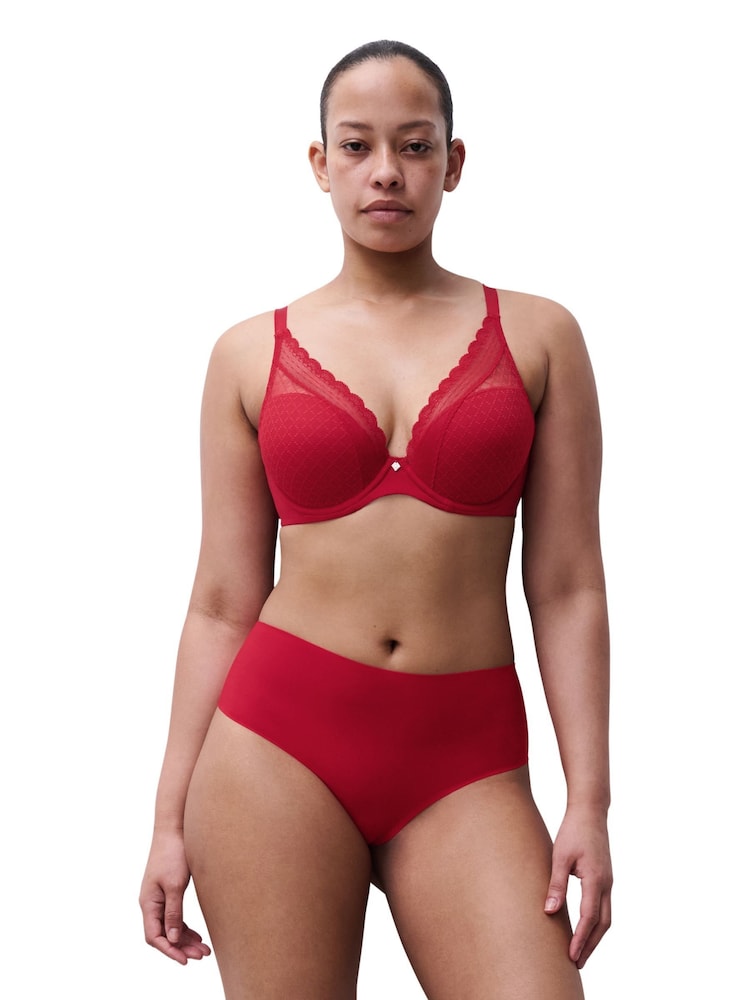 Chantelle Norah Chic Soft Feel Plunge Underwired T-Shirt Bra - Image 5 of 5