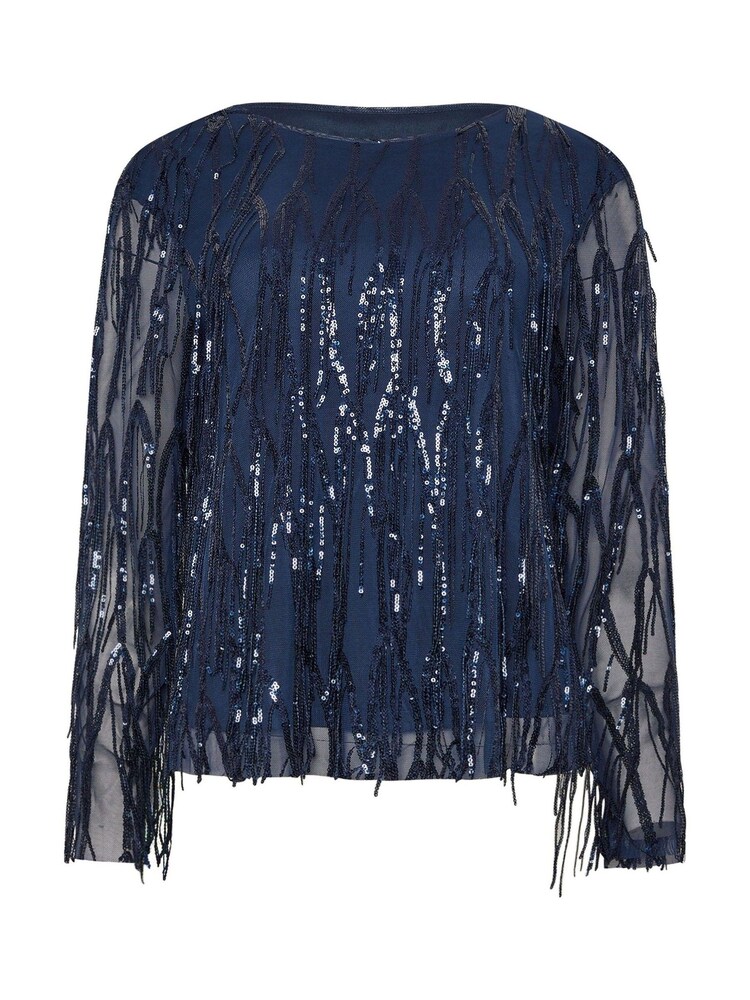 Star by Julien MacDonald Blue Sequin Top - Image 5 of 5