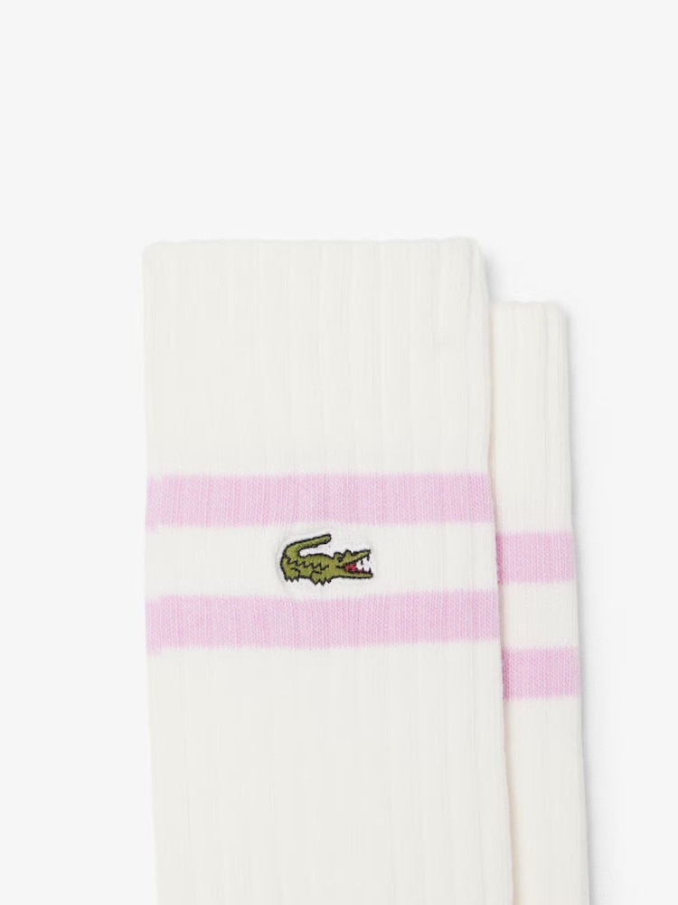 Lacoste Ribbed Cotton Socks - Imagen 2 de 2 Lacoste Ribbed Cotton Socks - Imagen 2 de 2