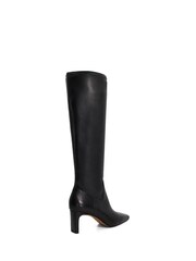 Dune London Black Stellan Sock High Leg Boots - Image 4 of 6