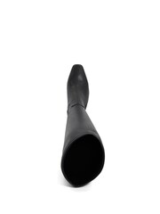 Dune London Black Stellan Sock High Leg Boots - Image 5 of 6
