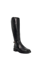 Dune London Black Tabbey Cleated Chelsea Knee Boots - Image 3 of 6