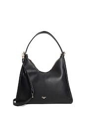 Dune London Black Declared Large Slouch Shoulder Bag - Image 1 of 5