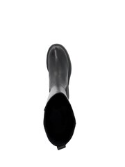 Dune London Black Temmings Chunky Chelsea High Leg Boots - Image 5 of 6