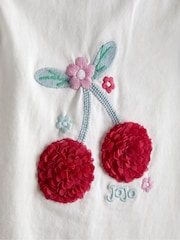 Jojo Maman Bébé Blue Top and Skirt Set - Image 6 of 6