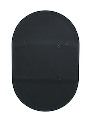 Pacific Black Metal Slim Frame Oval Wall - Image 6 of 6
