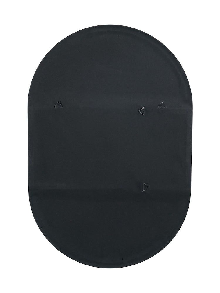 Pacific Black Metal Slim Frame Oval Wall - Image 6 of 6