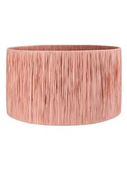 Pacific Apricot Tilia Raffia Cylinder Ceiling Light - Image 4 of 6