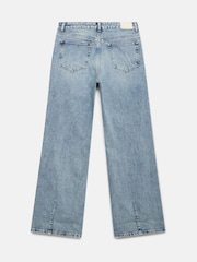 Mint Velvet Blue High Rise Wide Jeans - Image 8 of 8